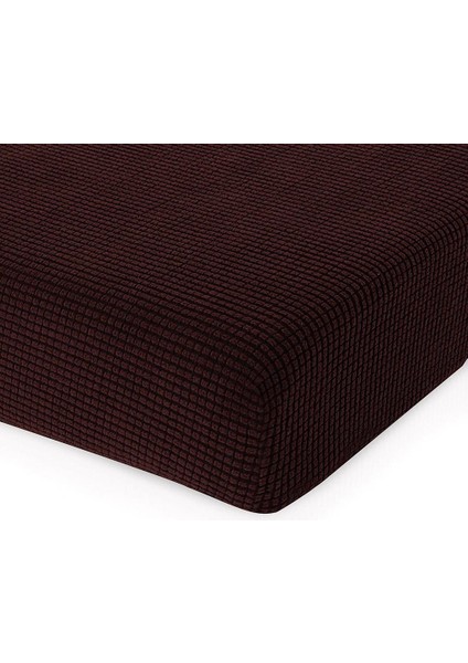 Streç Kanepe Kanepe Koltuğu Yastık Kapağı Koruyucusu Koyu Kahverengi _Size L (Yurt Dışından) modelleri