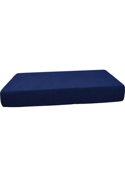 Polyester Sofa Kanepe Tezgahı Yastık Kapak Koruyucu Koyu Mavi Boyutlu S (Yurt Dışından)