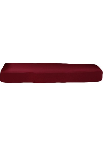 Polyester Sandalye Yastıkları Kapak Yastık - Şarap Kırmızısı (Yurt Dışından) fiyatları