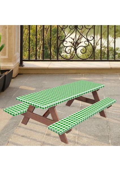 Sunnimix Piknik Masa Ve Banklar Kapak Damalı Tezgah Park Ziyafet Yeşil İçin Kapakları (Yurt Dışından) fiyatları