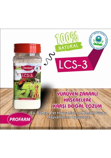 Profarm Lcs-3 Bit Tozu 120 gr