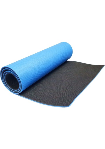 Pilates Seti 8mm Çift Taraflı Minder Pilates Lastiği Atlama Ipi ve 1 kg Dambıl Full Set