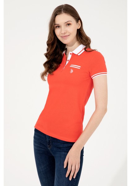 Kadın Kırmızı T-Shirt 50248051-VR213 modelleri