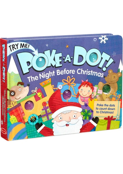 Poke-A-Dot Interaktif Kitap - The Night Before Christmas