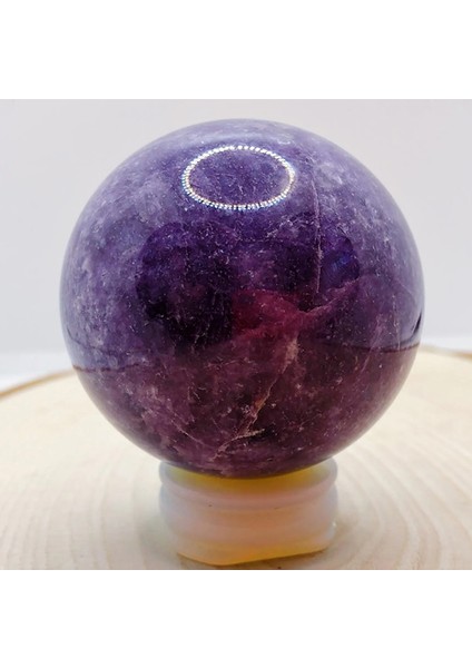 Doğal Lepidolit Küre