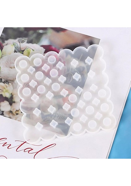 Bardak Altı Desenli Reçine Epoksi ve Beton Kalıbı -Kod:167 fırsatları