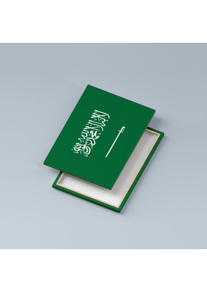 Suudi Arabistan Bayrağı Kanvas Tablo 40 x 55 cm Dekoratif Tablo fiyatları