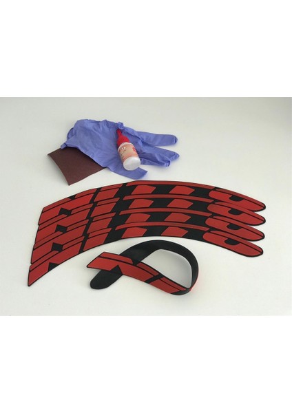 Nitto Kırmızı Kalıcı Lastik Yazısı Nitto Sticker 4 Kit fiyatları