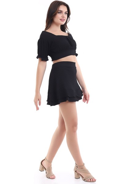 Büstiyer-Etek Takım Siyah MDNSS13-16 fiyatları