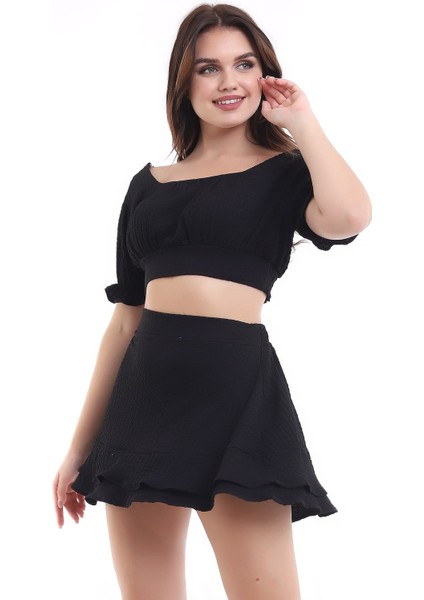 Büstiyer-Etek Takım Siyah MDNSS13-16 fırsatları