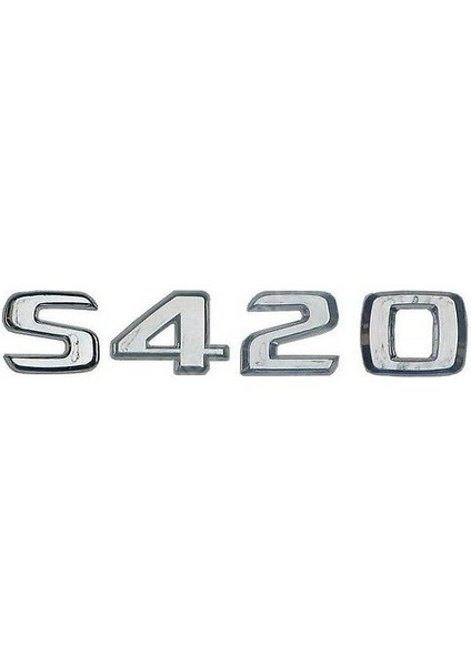 Mercedes Uyumlu S420 Yazı Şildi 1408173315