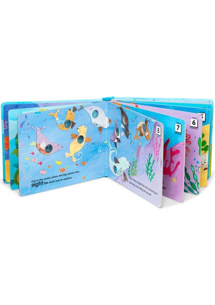 Melissa & Doug Melissa And Doug Poke-a-dot - Who's In The Ocean, Okul Öncesi Aktivite Eğitici Pop It Kitap 3 Yaş MP37436