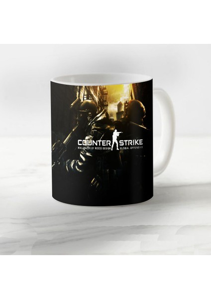 Cs Go Model 63 Desenli Kupa Bardak