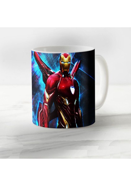 Iron Man Efsane Model 9 Kupa Bardak