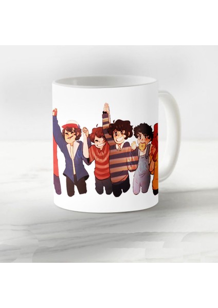 Stranger Things Efsanesi Model 5 Kupa Bardak