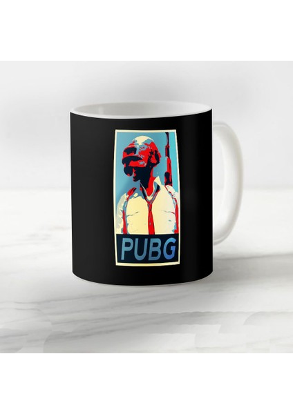 Pubg Temalı Model 21 Porselen Kupa Bardak