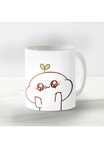 Segiliye Özel Baskı Kupa Bardak Sevimli Sticker Desenli