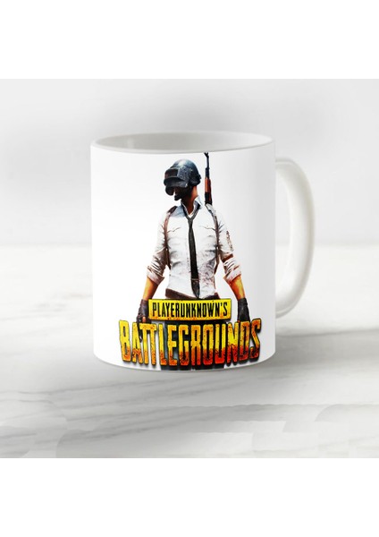 Pubg Temalı Model 68 Porselen Kupa Bardak