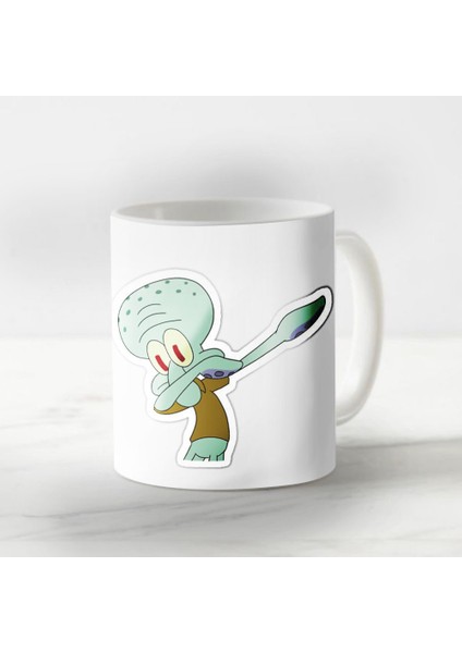 Sünger Bob Karekter Desenli Segiliye Özel Baskı Kupa Bardak