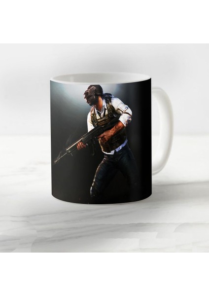 Pubg Temalı Model 11 Porselen Kupa Bardak