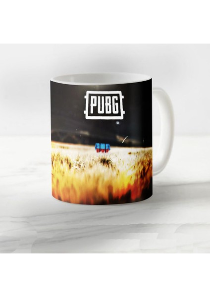 Pubg Temalı Model 61 Porselen Kupa Bardak