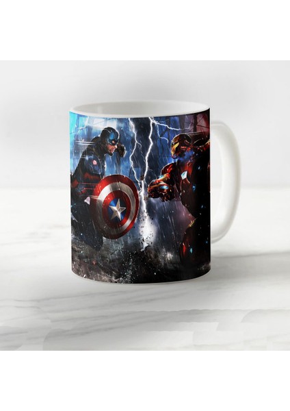 Iron Man Efsane Model 13 Kupa Bardak