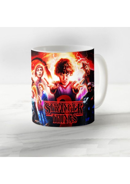 Stranger Things Efsanesi Model 8 Kupa Bardak