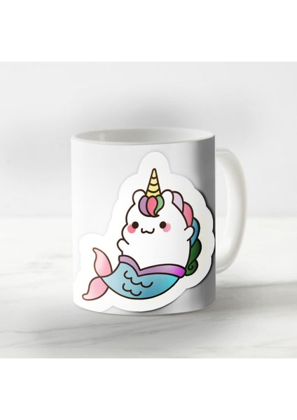 Sevgiliye Özel Tatlı Unicorn Harika Kupa