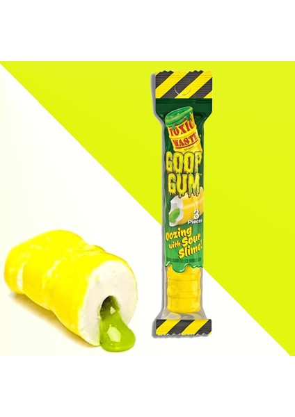 Toxic Waste Goop Gum Oozing With Sour Slime 43 gr