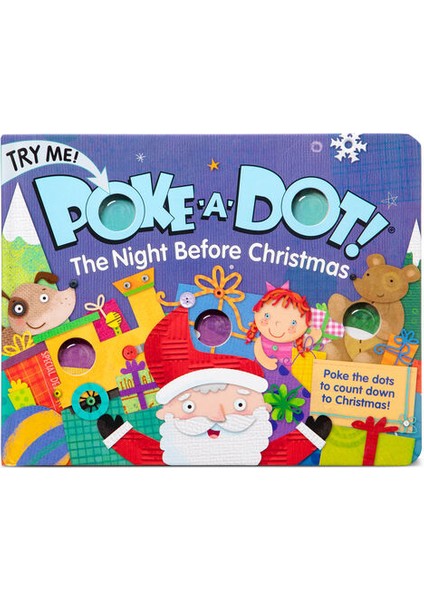 Poke-A-Dot Interaktif Kitap - The Night Before Christmas