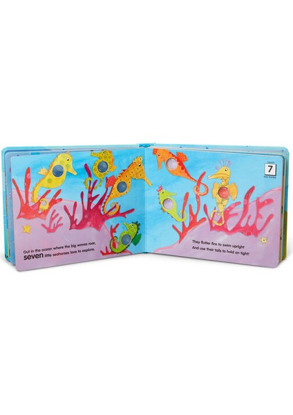 Melissa & Doug Melissa And Doug Poke-a-dot - Who's In The Ocean, Okul Öncesi Aktivite Eğitici Pop It Kitap 3 Yaş MP37436