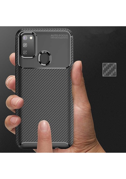 Samsung Galaxy M30S Karbon Görünüm Negro Silikon Kılıf fiyatları