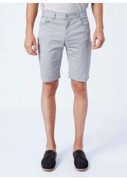 Normal Bel Basic Gri Erkek Bermuda Şort FRIDA fiyatları