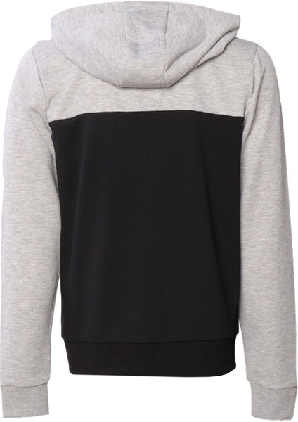 Gri Erkek Zip Ceket 921524-2006 Hmlmilock Zip Hoodie M