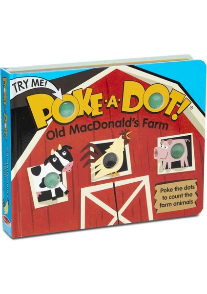 Poke-A-Dot Interaktif Kitap - Old Macdonald's Farm