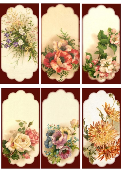 Hediye Paketi Sallanan Etiketi 50 Adet