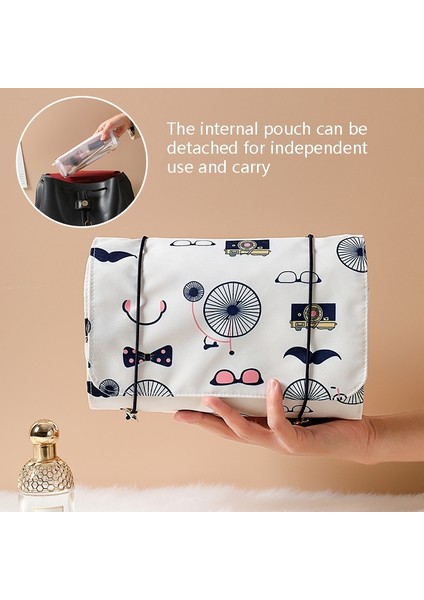 4 Arada 1 Kozmetik Depolama Çantası Siyah (Yurt Dışından) fiyatları