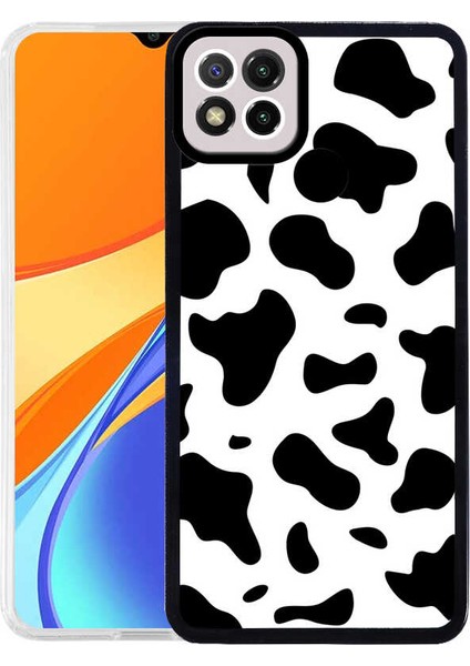 Xiaomi Redmi 9c Kapak Kamera Korumalı Inek Desenli Ultra Ince Silikon Kılıf