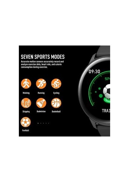 Spor Dokunmatik Ekran IP67 Su Geçirmez Bluetooth Bilezik Spor Uyku Monitörü Android Ios Için Izle Akıllı Saat (Yurt Dışından)