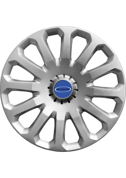 Ford Connect 15 Inç Jant Kapağı Amblemli Gri 4'lü Takım 121
