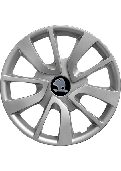 Skoda Scala 15 Inç Uyumlu Jant Kapağı Amblemli Gri 4'lü Takım 101 fiyatları