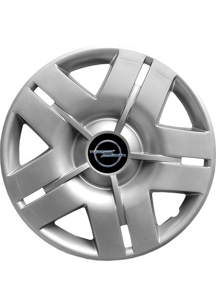 Opel Corsa C 13 Inç Jant Kapağı Amblemli Gri 4 Adet 1 Takım 102