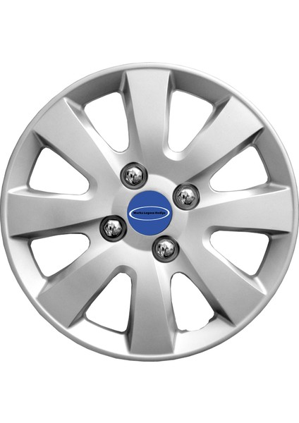 Ford Fiesta 14 Inç Jant Kapağı Amblemli Gri 4 Adet 1 Takım 137