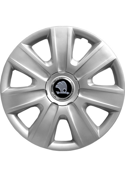 Skoda Roomster 13 Inç Jant Kapağı Amblemli Gri 4'lü Set 107 fiyatları