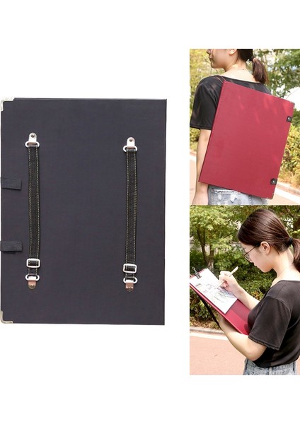 Sketchpad Clip 8k Omuz Eskiz Kılıç Kipi Siyah (Yurt Dışından)