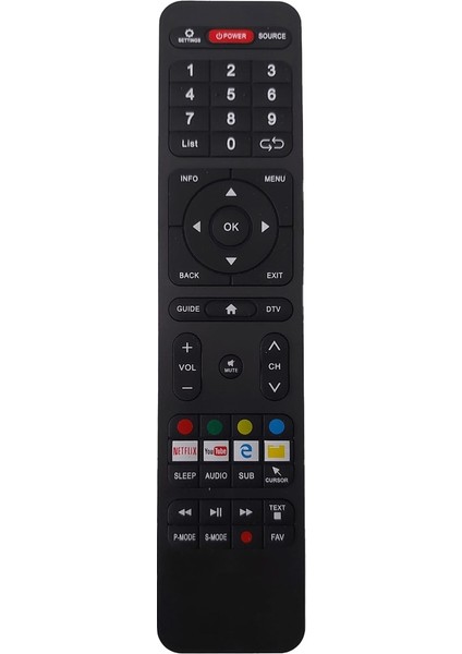 HL-3201 Android Sub-Cursor-Netflix-Youtube Tuşlu Tv Kumanda