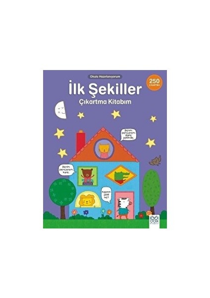 Okula Hazırlanıyorum - Ilk Şekiller Çıkartma Kitabım