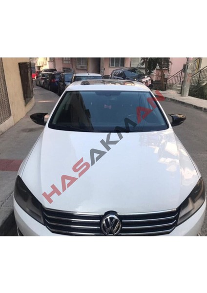 Vw Passat B7 Batman Yarasa Ayna Kapağı Piano Black 2011 2012 2013 2014