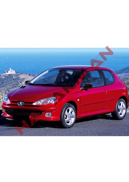 Peugeot 206 Batman Yarasa Ayna Kapağı Piano Black 1998 ve 2012 Arası