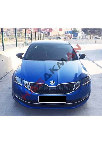 Skoda Octavia Mk3 Batman Yarasa Ayna Kapağı Piano Black 2013 2014 2015 2016 2017 2018 2019 2020